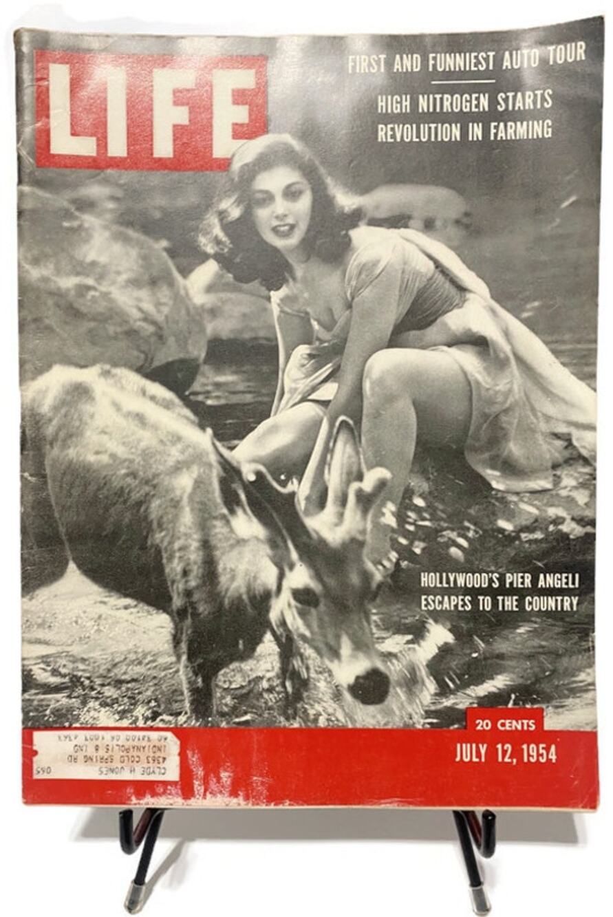 LIFE Magazine July 12 1954 Pier Angeli Cover Hollywood Vintage Original